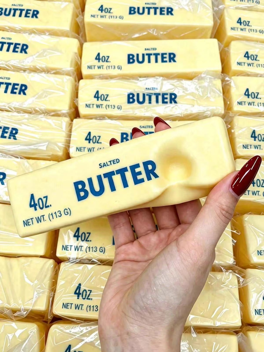 Slow Rising Butter Bar, Anti-Stress Butter Bar, Stress Relief And Anxiety Reducing Toy, Slowly Rising Soft Squeezable Squishy Cheese Bar, Gag Toy, Stress Relief Toy, Perfect Gift For Holidays, Birthdays, Christmas And Parties, Fidget Toy